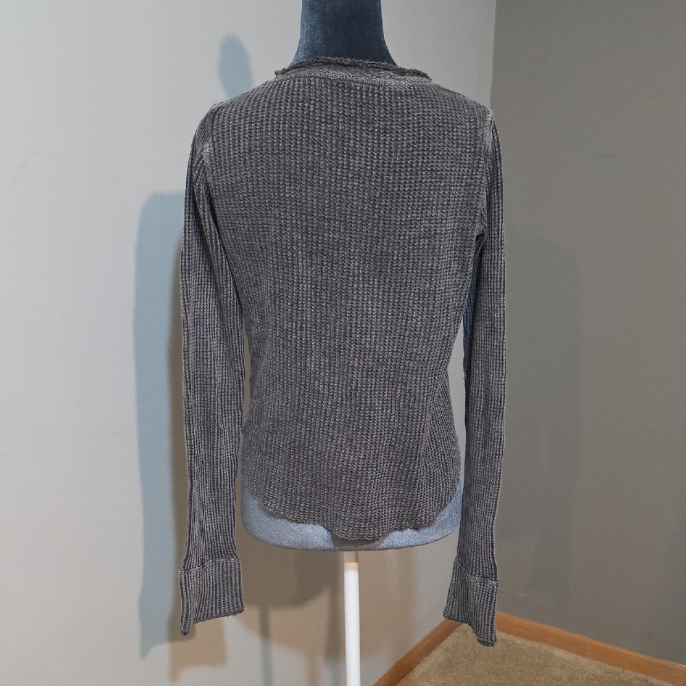 Free People One Colt Thermal Blue Sz S - Picture 7 of 10